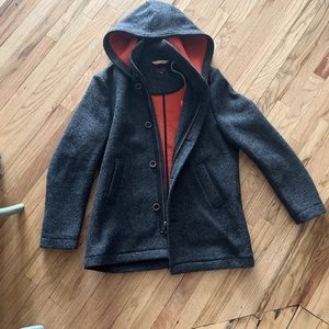 Normal Brand grey balboa pea coat